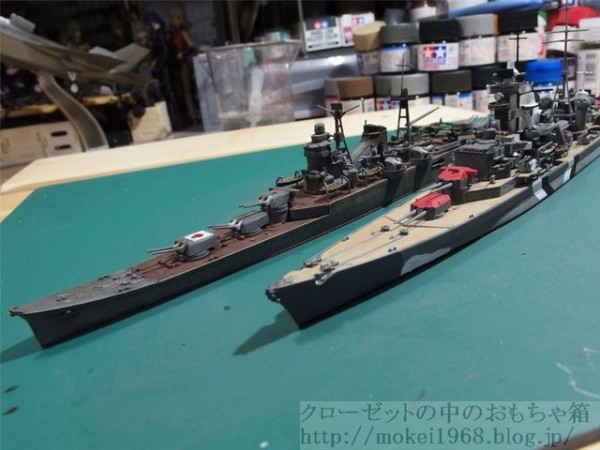 タミヤ 1/700 ウォーターライン 独海軍 重巡洋艦 プリンツ