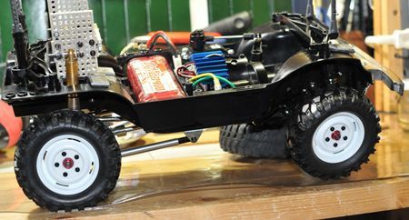ラジコン タミヤCC－01再改造計画 その11 CCクローラー足上げ