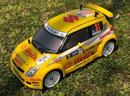 ラジコン タミヤ M-05Ra スイフト 公園走行 : クローゼットの中