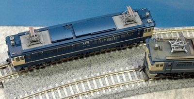鉄道模型 関水金属 EF65 1000番台 古いNゲージ : クローゼットの中の