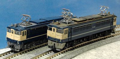 鉄道模型 関水金属 EF65 1000番台 古いNゲージ : クローゼットの中の