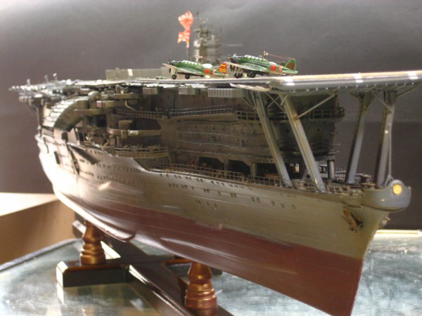 デアゴ「週刊 空母 赤城をつくる」 木製甲板に改修 : 模型好きの