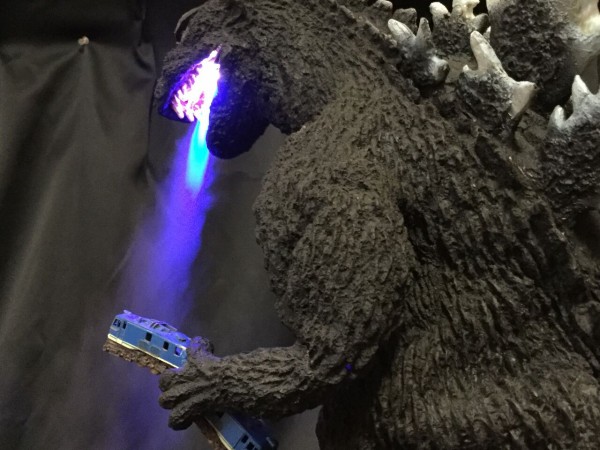 東京マルイゴジラ、マルイゴジラ、ゴジラリモコン、リモコンゴジラ、電池動作確認 東京マルイ R/C 初代ゴジラ 1/100スケール＜元箱・説明書付き