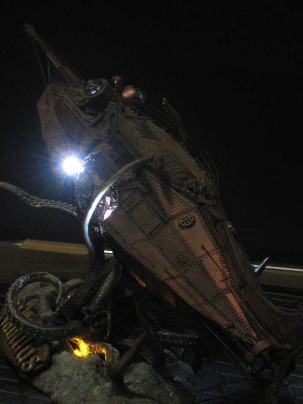 ノーチラス号をつくる ペガサスホビー 1/144（電飾する） : 模型好きの