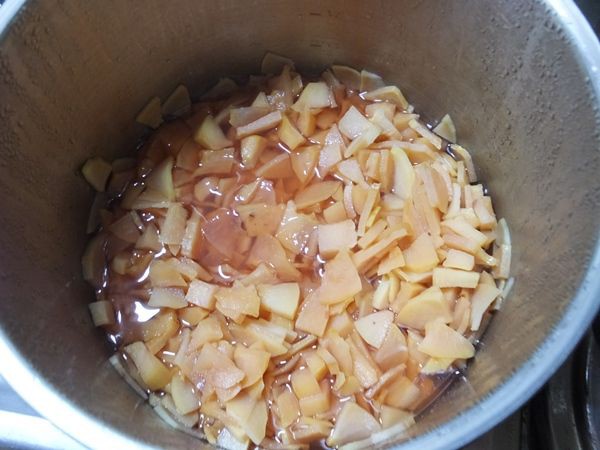 圧力鍋で作るかりんジャム 手作り大好き生活記