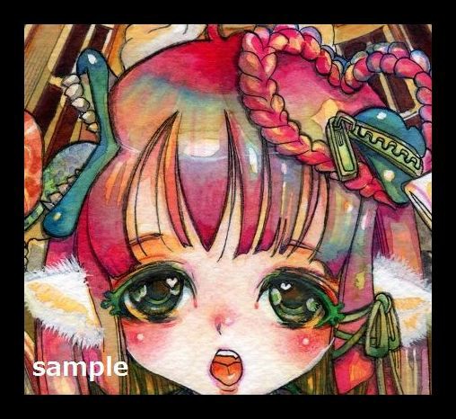 久々にヤフオク出品中 もるひめ屋 手描きイラスト置き場