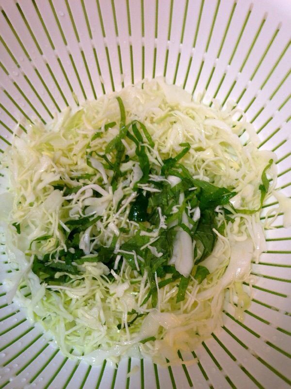 大葉とお酢でサッパリと 豚のしょうが焼き焼きそばのレシピ 今日も食べておる