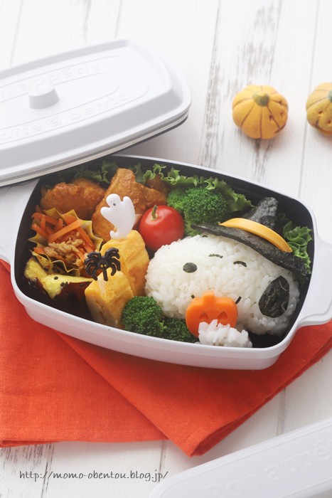 テレビ出演のお知らせとスヌーピーのハロウィン弁当 Momo S Obentou キャラ弁 Powered By ライブドアブログ