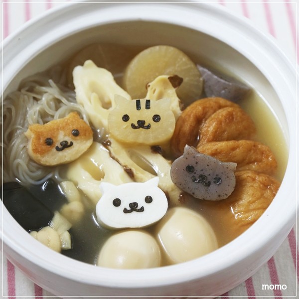 ねこあつめおでん Momo S Obentou キャラ弁 Powered By ライブドアブログ
