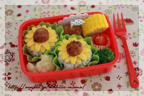 ひまわりのお弁当 Momo S Obentou キャラ弁 Powered By ライブドアブログ