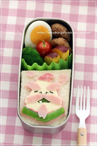 妖怪ウォッチ 花さか爺のお弁当 キャラ弁 Momo S Obentou キャラ弁 Powered By ライブドアブログ