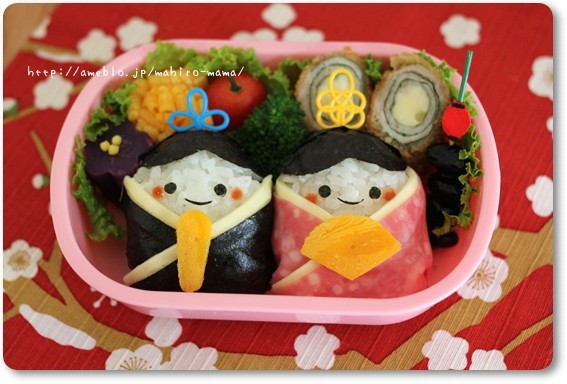 ひな祭り お雛様キャラ弁集めてみました Momo S Obentou キャラ弁 Powered By ライブドアブログ