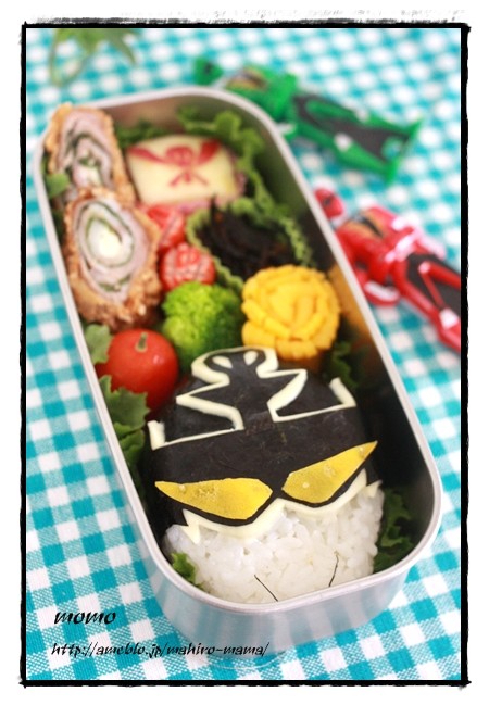 キャラ弁レシピ ゴーカイシルバー Momo S Obentou キャラ弁 Powered By ライブドアブログ
