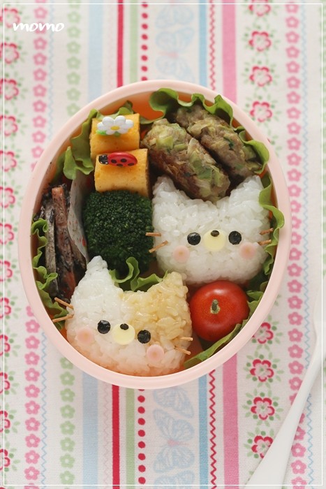 ねこちゃんのお弁当＊キャラ弁】 : momou0027s obentou＊キャラ弁 Powered 