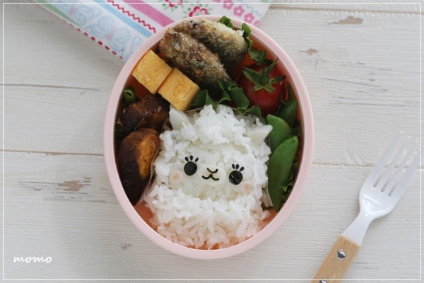 ふわふわアルパカちゃんのお弁当 キャラ弁 Momo S Obentou キャラ弁 Powered By ライブドアブログ