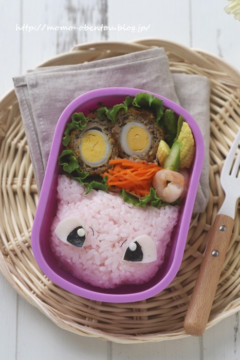 キャラ弁動画レシピ ミュウツーの逆襲 Evolution ミュウのお弁当 Momo S Obentou キャラ弁 Powered By ライブドアブログ