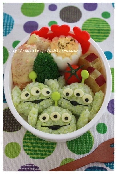 キャラ弁 リトルグリーンメン Momo S Obentou キャラ弁 Powered By ライブドアブログ
