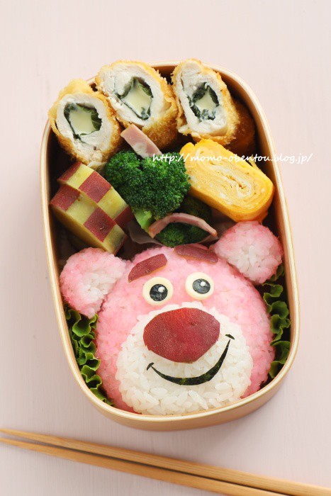 トイ ストーリー ロッツォのお弁当 キャラ弁 簡単レシピあり Momo S Obentou キャラ弁 Powered By ライブドアブログ