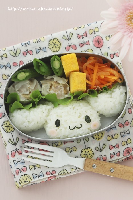 動画レシピ シナモロール シナモンのキャラ弁 Momo S Obentou キャラ弁 Powered By ライブドアブログ