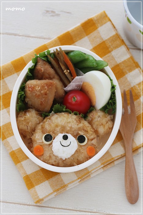 ◇オーダー用◇ダイカット 可愛い キャラお弁当 食いしん坊