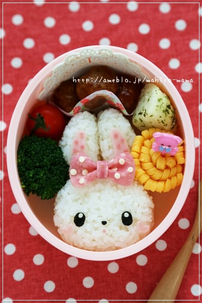 ミルキーミミ＊キャラ弁 : momo