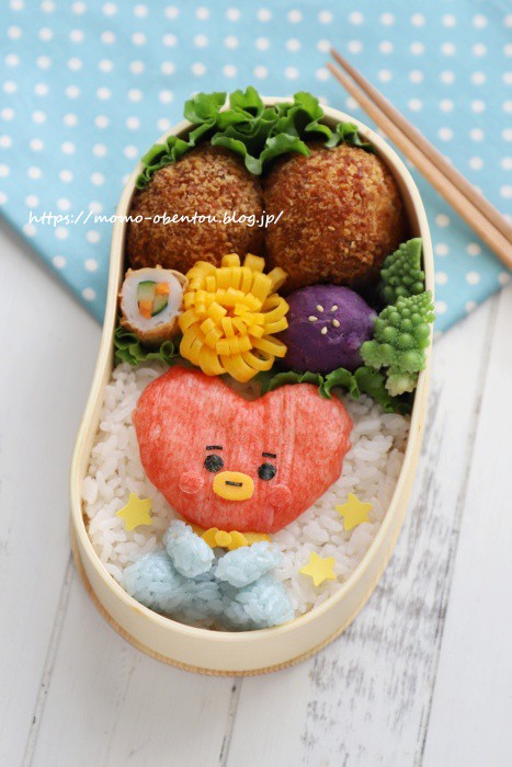 Bt21ベビー Tataのお弁当 キャラ弁 高速動画あり Momo S Obentou キャラ弁 Powered By ライブドアブログ