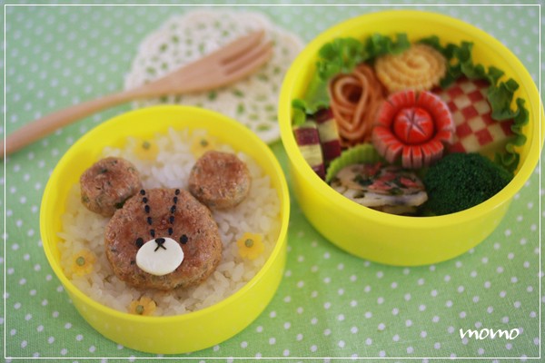 ジャッキーのお弁当 歴代くまのがっこうキャラ弁まとめ Momo S Obentou キャラ弁 Powered By ライブドアブログ