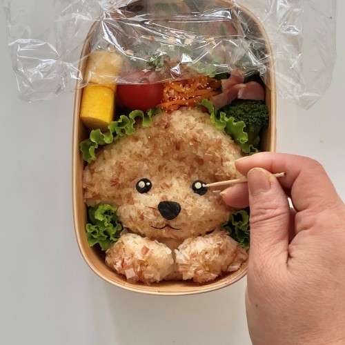 トイプードルのお弁当 キャラ弁 簡単動画レシピあり Momo S Obentou キャラ弁 Powered By ライブドアブログ