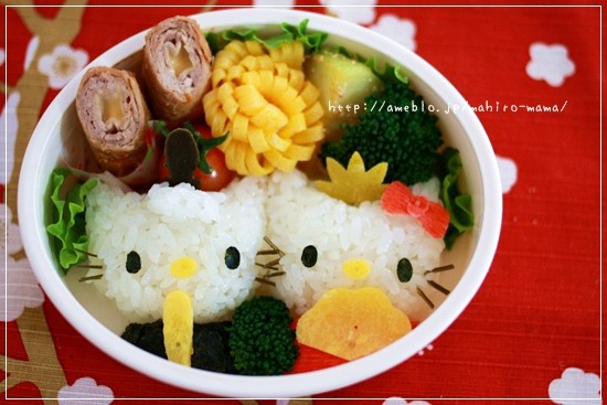 キャラ弁＊ミニお雛様のお弁当＆今年のひな祭り弁まとめ