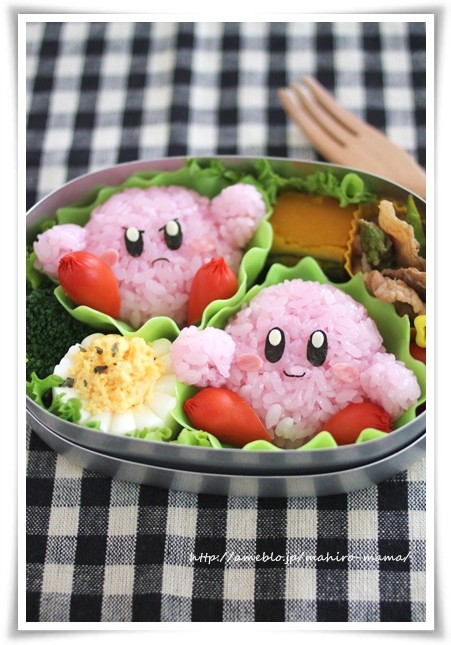 キャラ弁レシピ 星のカービィ Momo S Obentou キャラ弁 Powered By ライブドアブログ