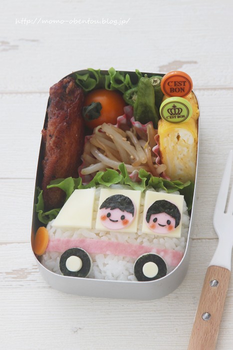 バス遠足のお弁当 キャラ弁 Momo S Obentou キャラ弁 Powered By ライブドアブログ