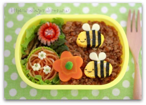 ハチさんのお弁当 Momo S Obentou キャラ弁 Powered By ライブドアブログ