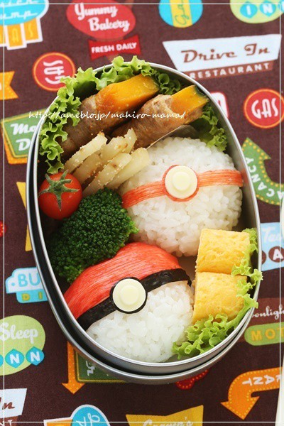 モンスターボールのお弁当 コラボ キャラベニストの夏の宿題14 Final 後夜祭 Momo S Obentou キャラ弁 Powered By ライブドアブログ