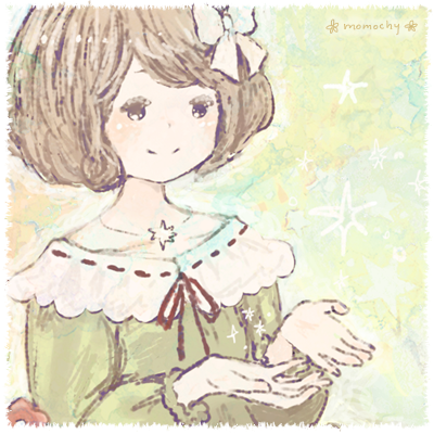 プロフィール画像たち＊その18 : イラストレーター momochy