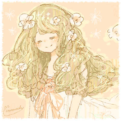 プロフィール画像たち＊その14 : イラストレーター momochy