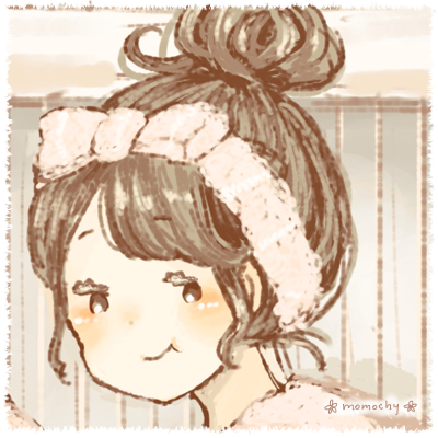 プロフィール画像たち＊その14 : イラストレーター momochy