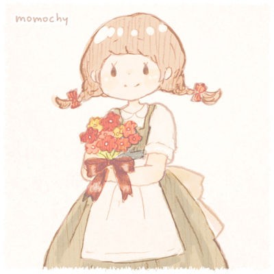 プロフィール画像たち＊その12 : イラストレーター momochy