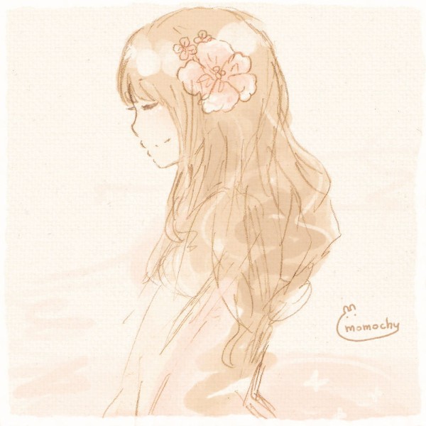 横顔とお返事と イラストレーター Momochy オフィシャルブログ 桃の宝石箱
