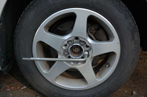 車のタイヤ交換 モモンハン日記