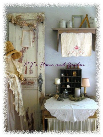 アンティークのレースクロスの飾り方 P J S Home And Garden Powered By ライブドアブログ