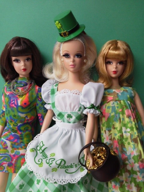 Shamrock CelebrationのOF：シルクストーンフランシーで☆ : ☆Barbie