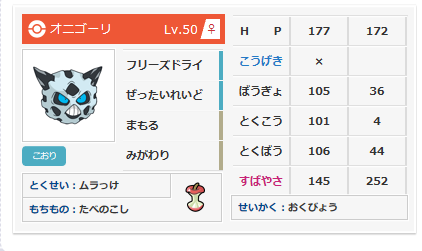 Usum S12 構築記事 ミミクレセゴーリwithリザy 最終13 191位 いもはにほへと