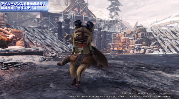 Mhw アイルーがダンスしながら新拠点 セリエナ を紹介する動画が公開 可愛いｗｗｗｗｗ アイスボーン モンハンライズ2chまとめ速報 Mhrise攻略