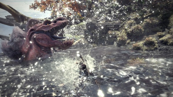 Mhw 今作はリオレウスを滝に流せたり色々なギミックあって面白いよなｗｗｗｗｗ モンハンワールド モンハンライズ サンブレイク2chまとめ速報 Mhrise攻略