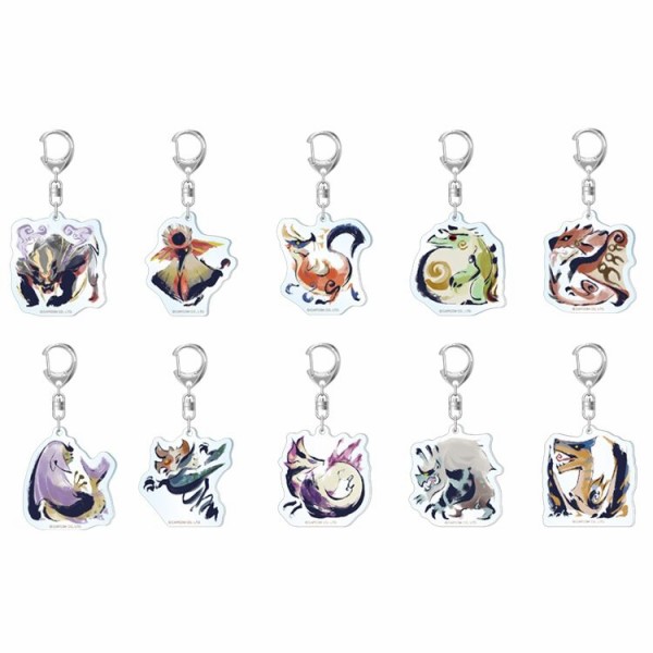 Mhrise モンスターアイコンをモチーフにしたアクリルマスコットグッズが登場 モンハンライズ モンハンライズ2chまとめ速報 Mhrise攻略