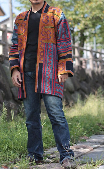 新品] エスニックパンツ (モン族・タイ直輸入)（中古 マライカ