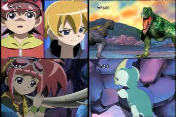 古代王者 恐竜キング ｄキッズアドベンチャー 第５話 大決戦 万里の長城 気まぐれな アニメ マンガ 館