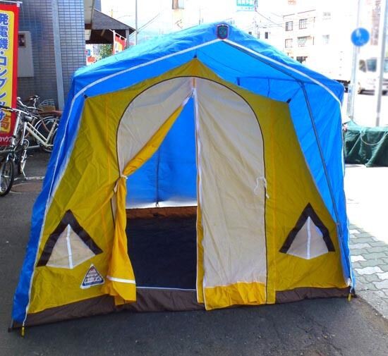 レトロポップな小川のロッジ型テント入荷しましたよ！！札幌市手稲区