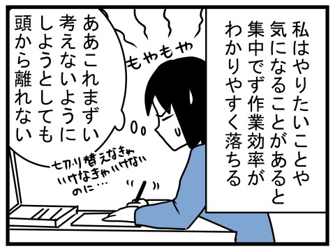 気になることがあり気持ちが切り替えられなかったので思いきって行動し