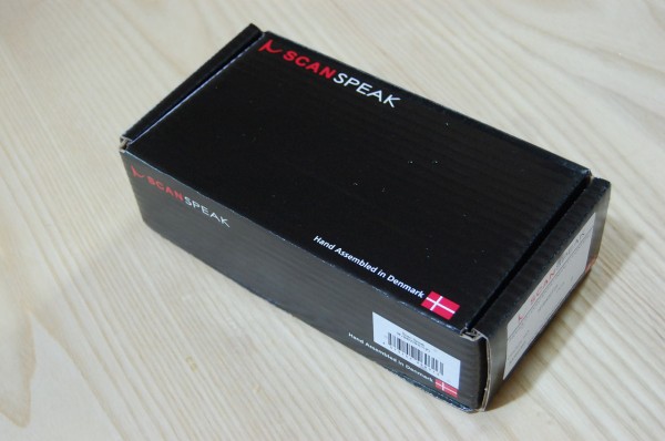 Scanspeak 5F/8422T01が届きました。 : 木工房 弓槻
